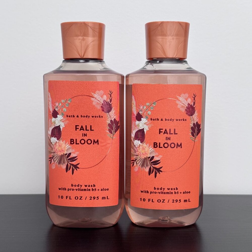 Bath & Body Works Fall in Bloom Body Wash (Set of 2)